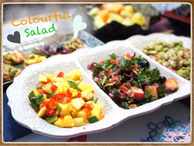 3 kinds healthy Salad